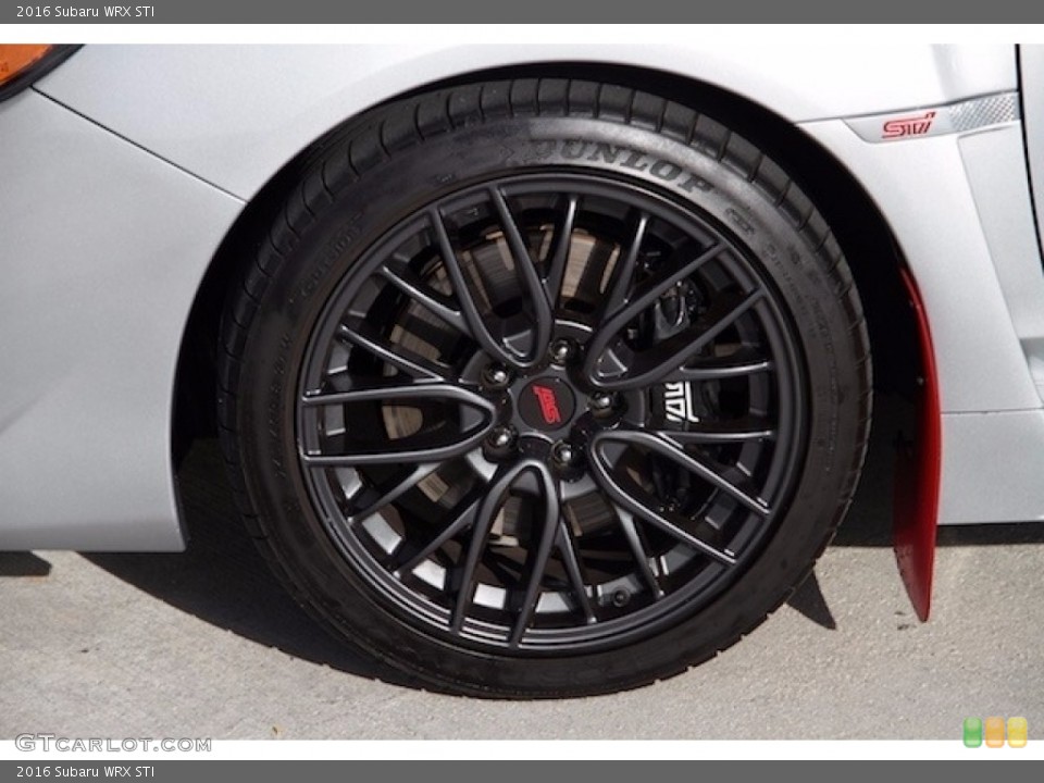2016 Subaru WRX STI Wheel and Tire Photo #118233770
