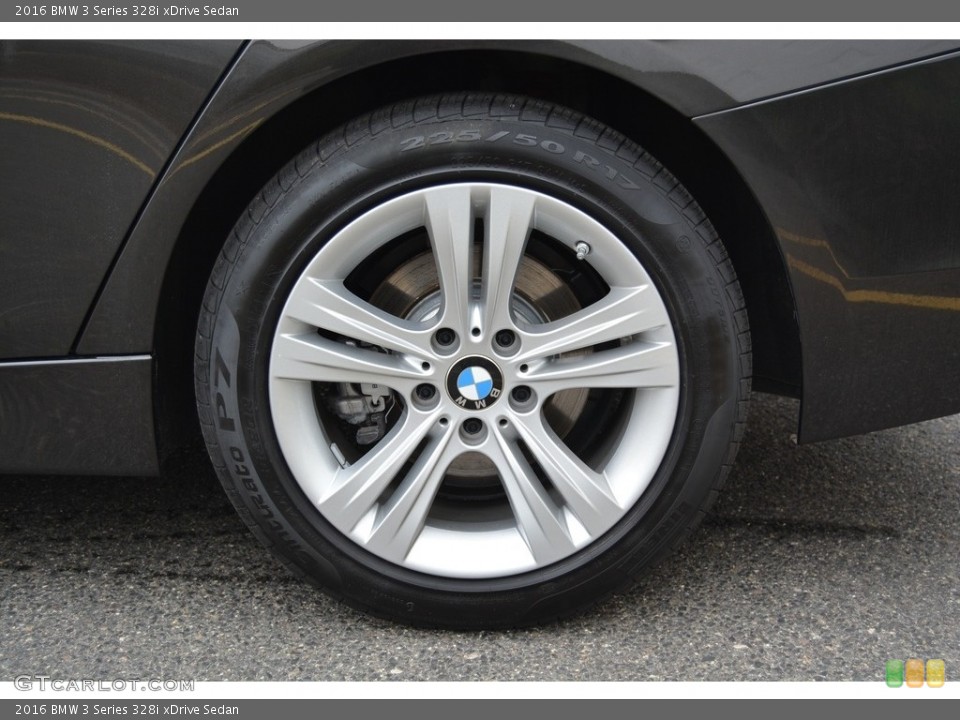 2016 BMW 3 Series 328i xDrive Sedan Wheel and Tire Photo #118244957