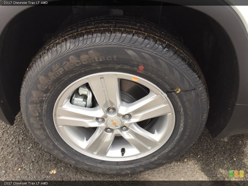 2017 Chevrolet Trax LT AWD Wheel and Tire Photo #118246521
