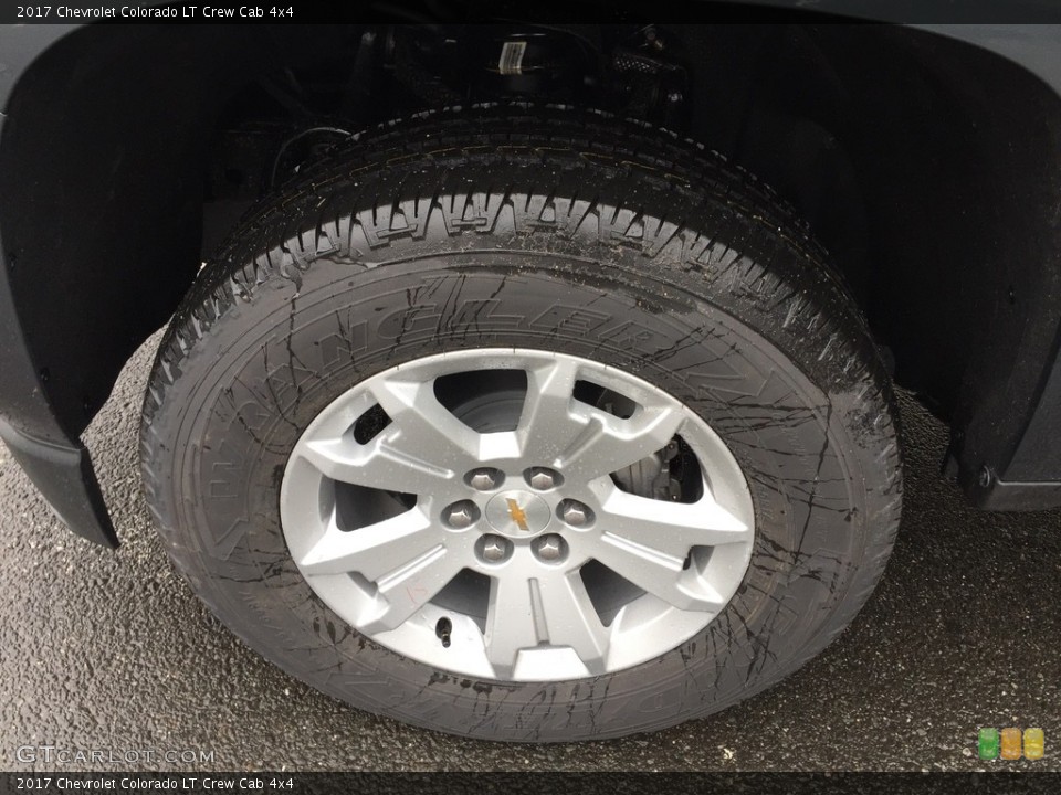 2017 Chevrolet Colorado LT Crew Cab 4x4 Wheel and Tire Photo #118251249