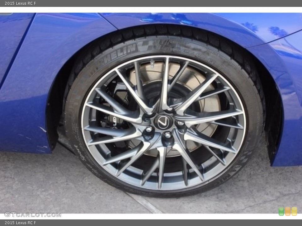 2015 Lexus RC F Wheel and Tire Photo #118252395