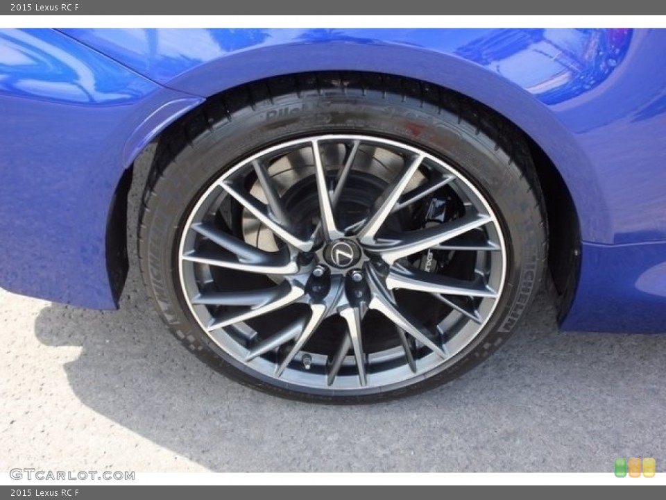 2015 Lexus RC F Wheel and Tire Photo #118252416