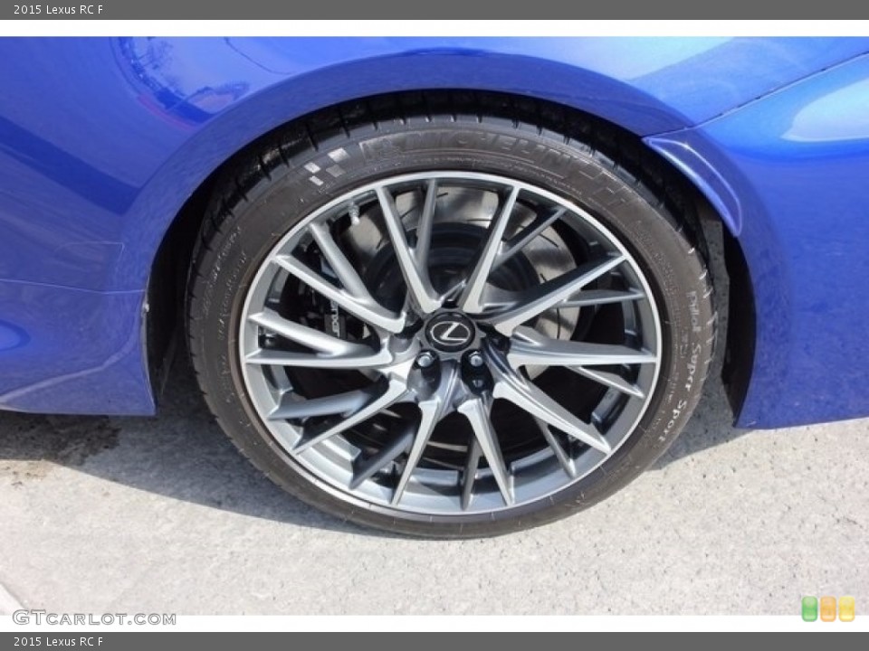 2015 Lexus RC F Wheel and Tire Photo #118252437