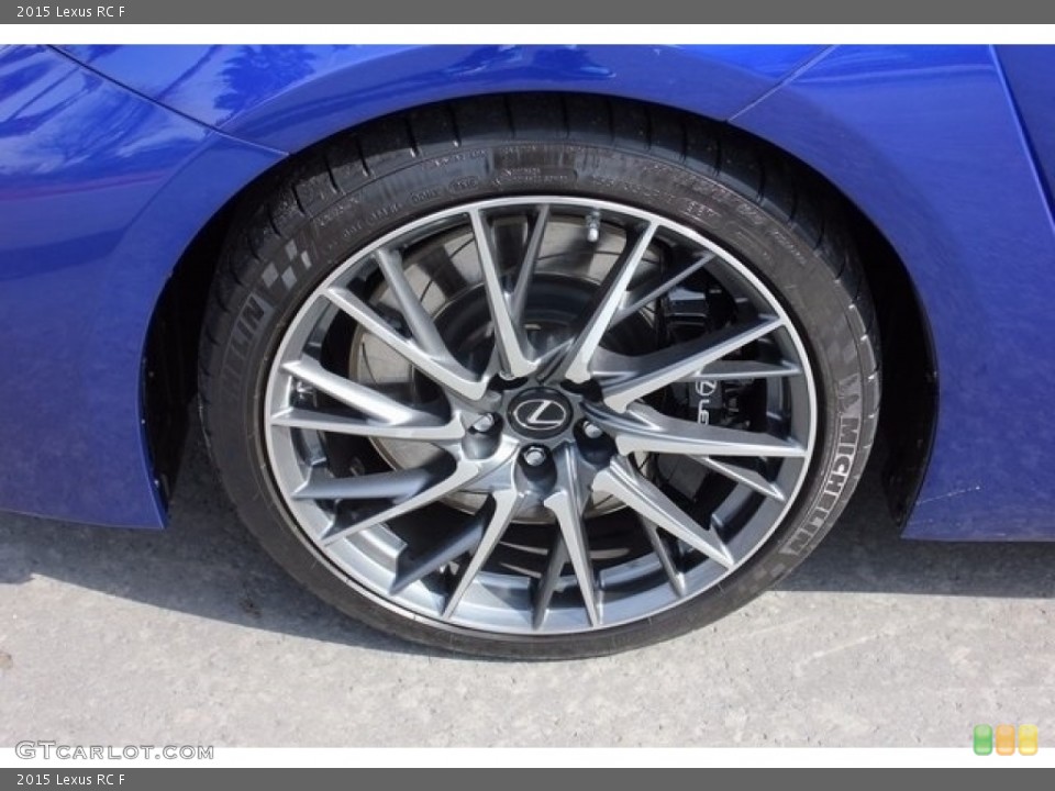 2015 Lexus RC F Wheel and Tire Photo #118252458