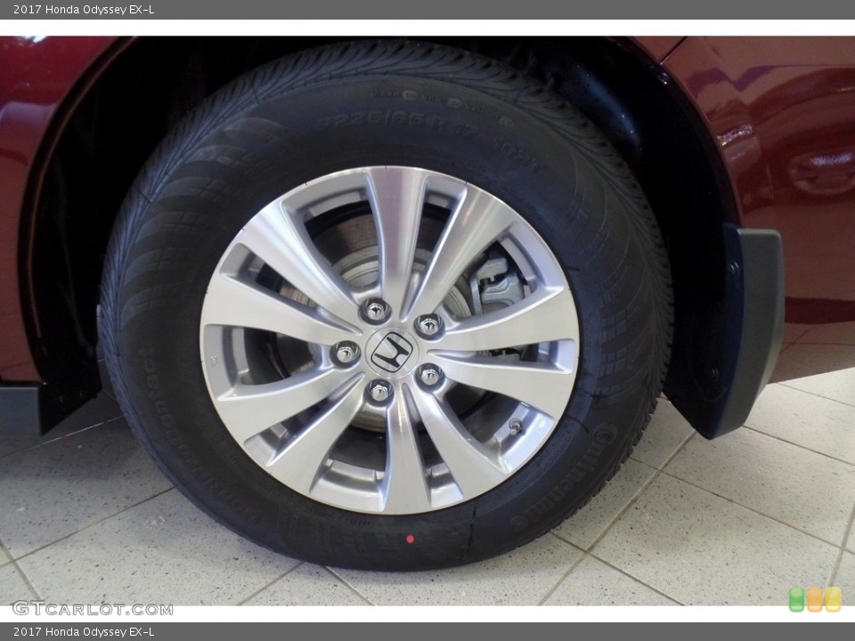 2017 Honda Odyssey EX-L Wheel and Tire Photo #118252965
