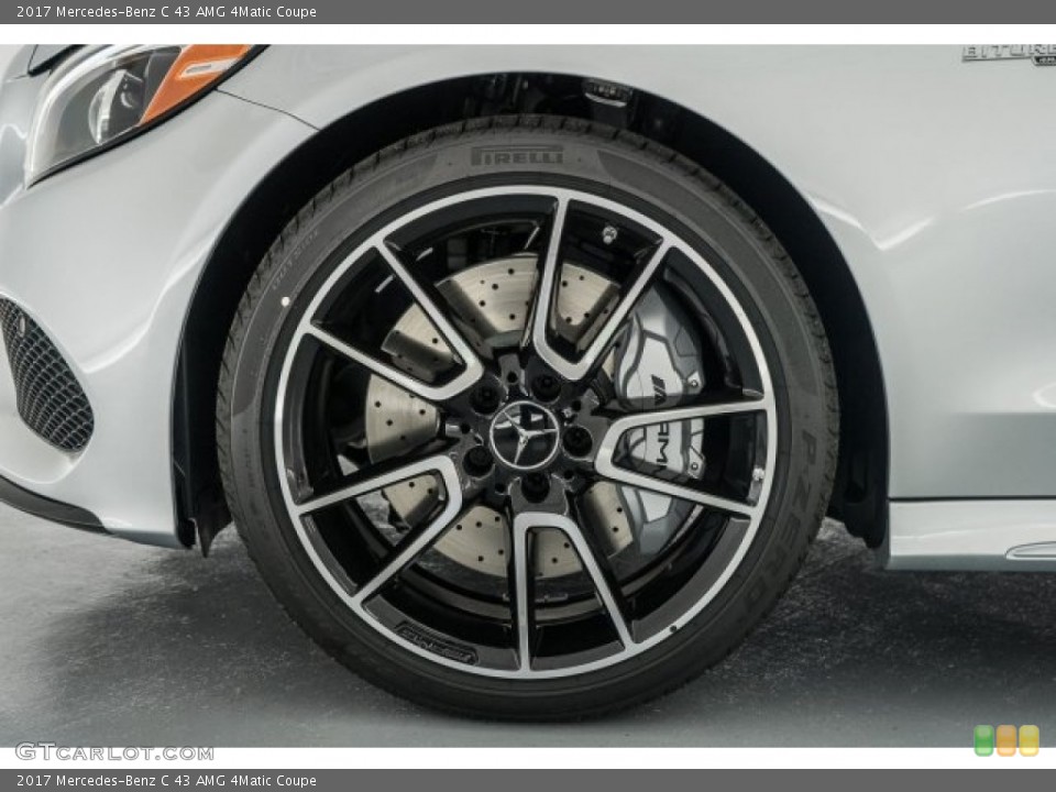 2017 Mercedes-Benz C 43 AMG 4Matic Coupe Wheel and Tire Photo #118312211