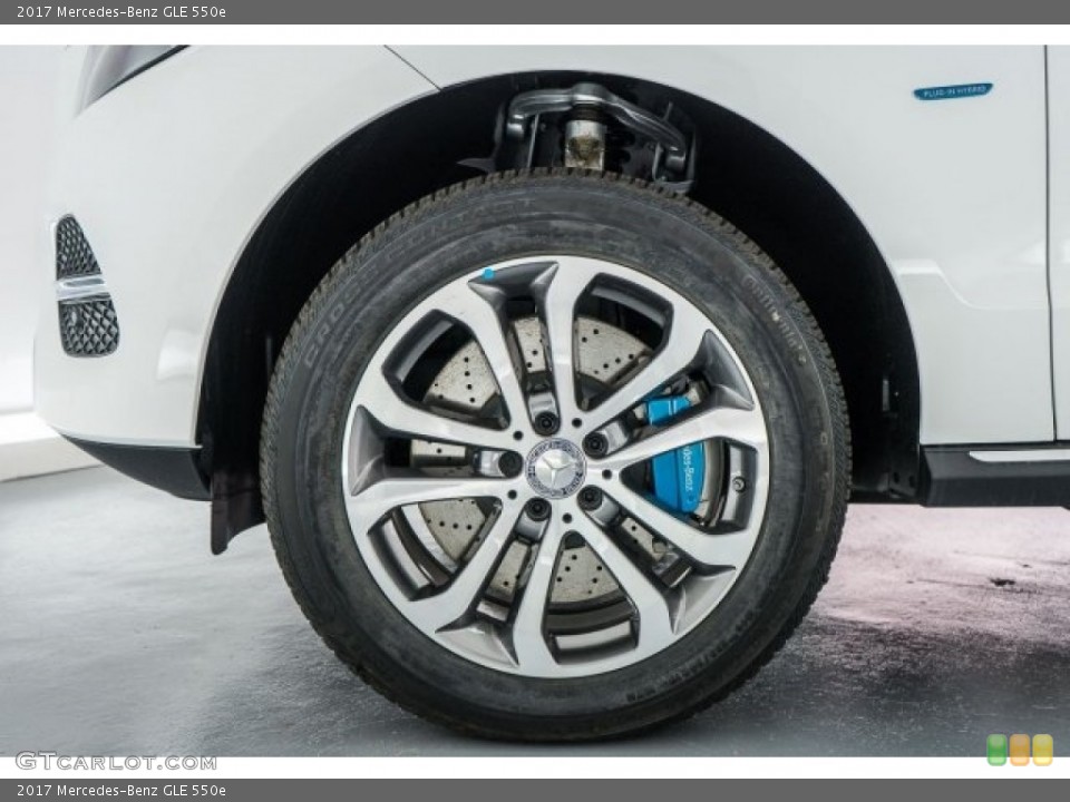 2017 Mercedes-Benz GLE 550e Wheel and Tire Photo #118314534