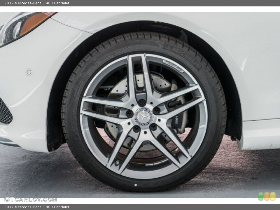 2017 Mercedes-Benz E 400 Cabriolet Wheel and Tire Photo #118314677