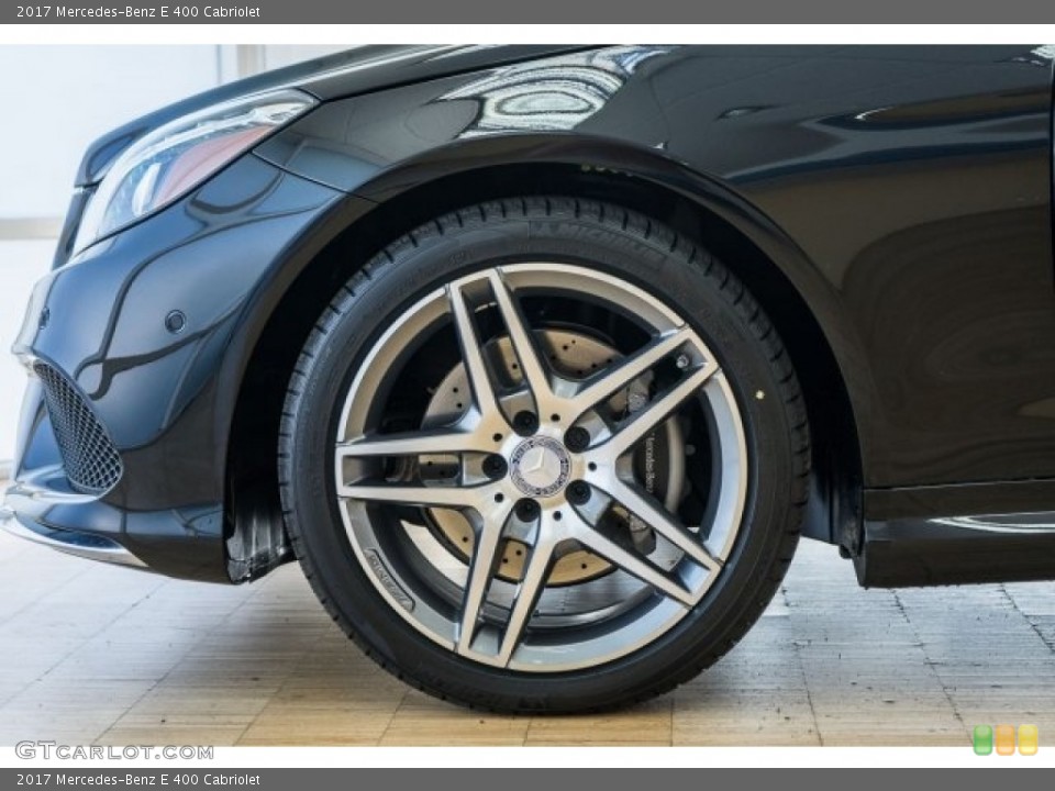 2017 Mercedes-Benz E 400 Cabriolet Wheel and Tire Photo #118314884