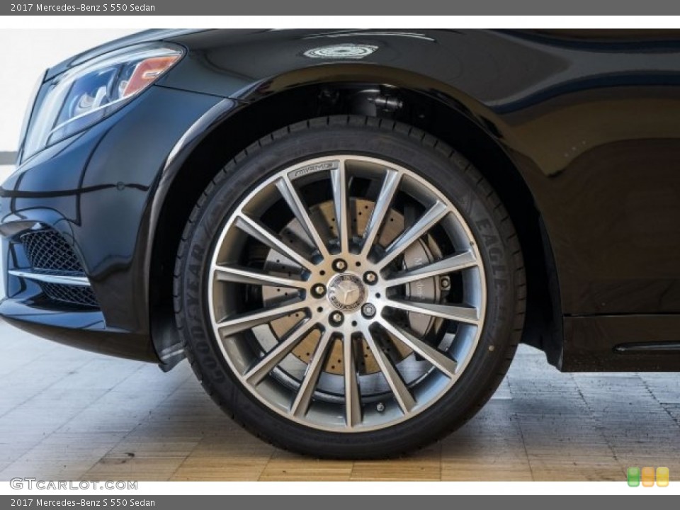 2017 Mercedes-Benz S 550 Sedan Wheel and Tire Photo #118315862