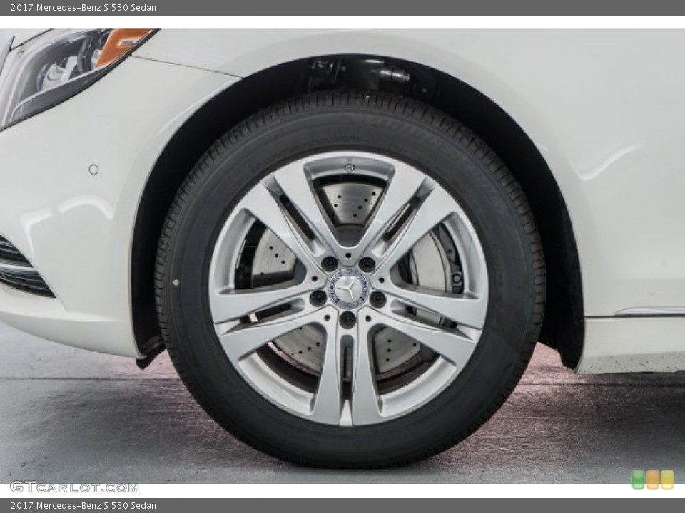 2017 Mercedes-Benz S 550 Sedan Wheel and Tire Photo #118316087