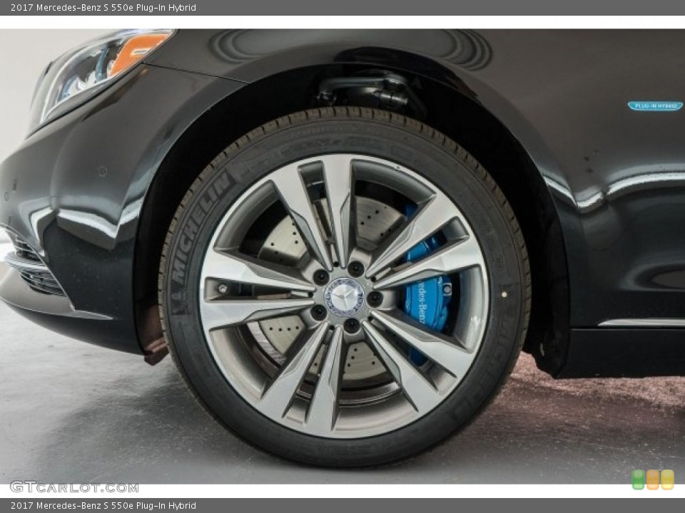 2017 Mercedes-Benz S 550e Plug-In Hybrid Wheel and Tire Photo #118316512
