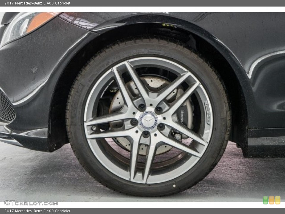 2017 Mercedes-Benz E 400 Cabriolet Wheel and Tire Photo #118316669