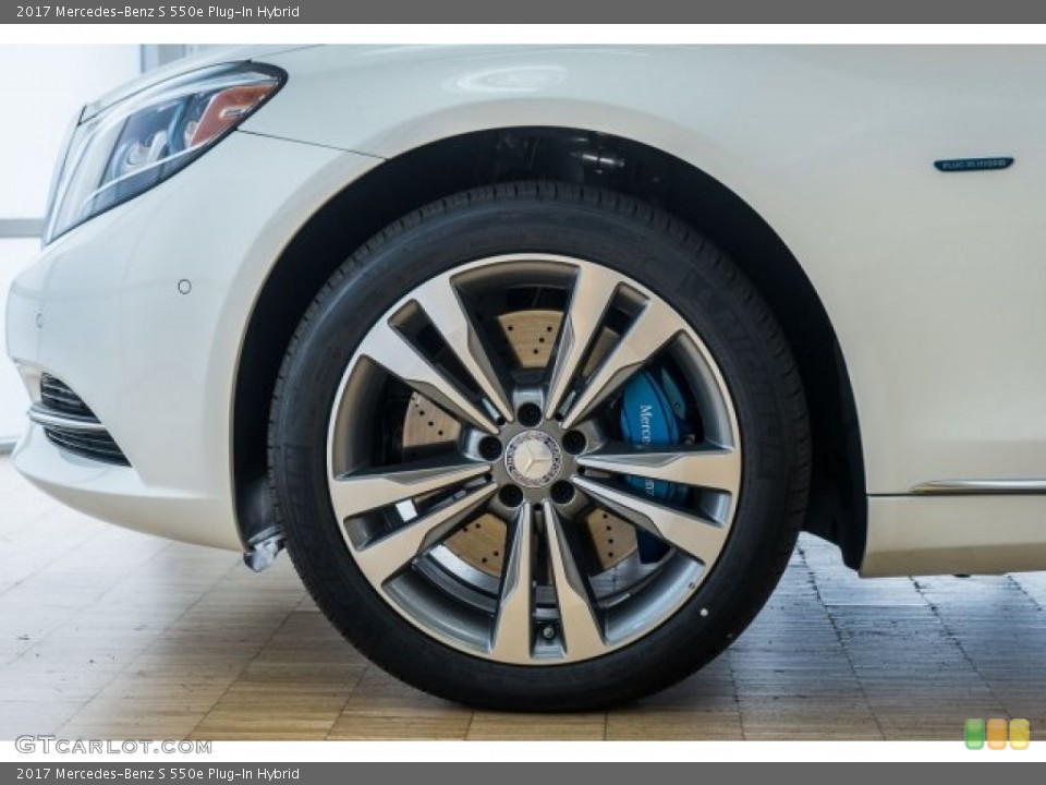 2017 Mercedes-Benz S 550e Plug-In Hybrid Wheel and Tire Photo #118317401