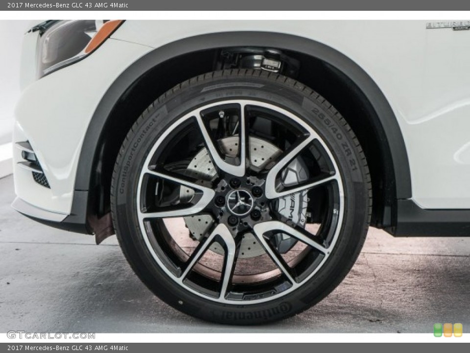 2017 Mercedes-Benz GLC 43 AMG 4Matic Wheel and Tire Photo #118322485