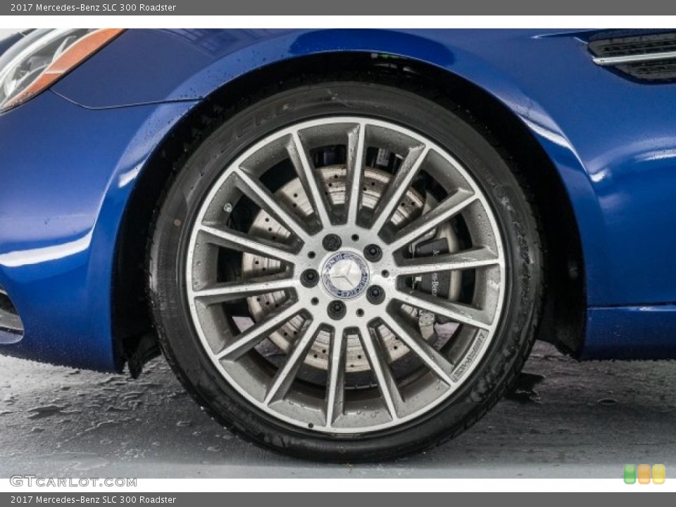 2017 Mercedes-Benz SLC 300 Roadster Wheel and Tire Photo #118323599