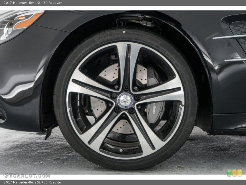 2017 Mercedes-Benz SL 450 Roadster Wheel and Tire Photo #118323833