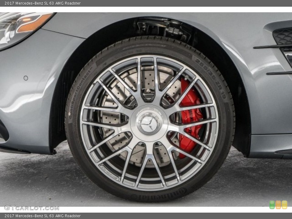 2017 Mercedes-Benz SL 63 AMG Roadster Wheel and Tire Photo #118324073