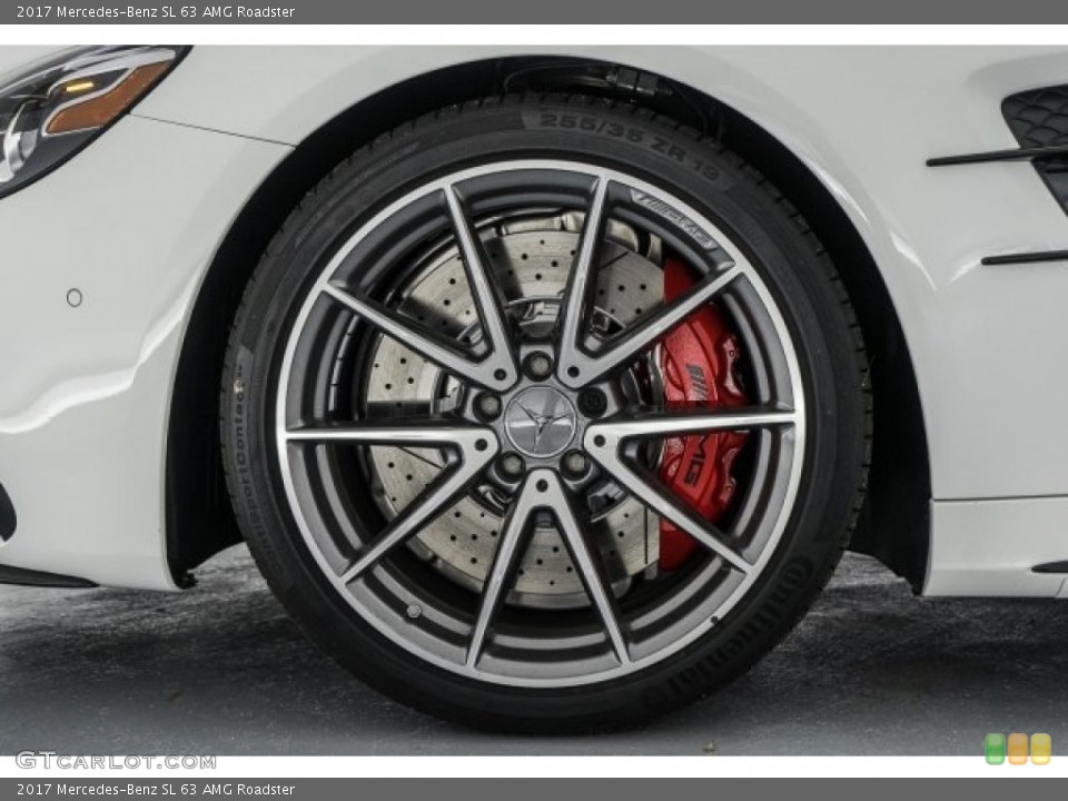 2017 Mercedes-Benz SL 63 AMG Roadster Wheel and Tire Photo #118324289