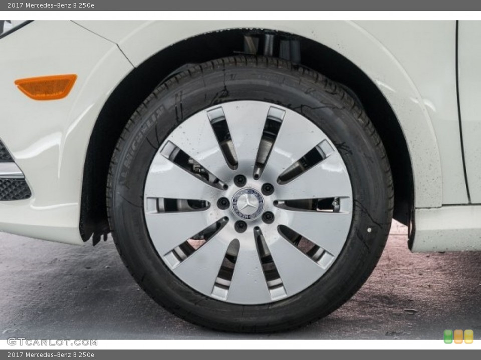 2017 Mercedes-Benz B 250e Wheel and Tire Photo #118326515