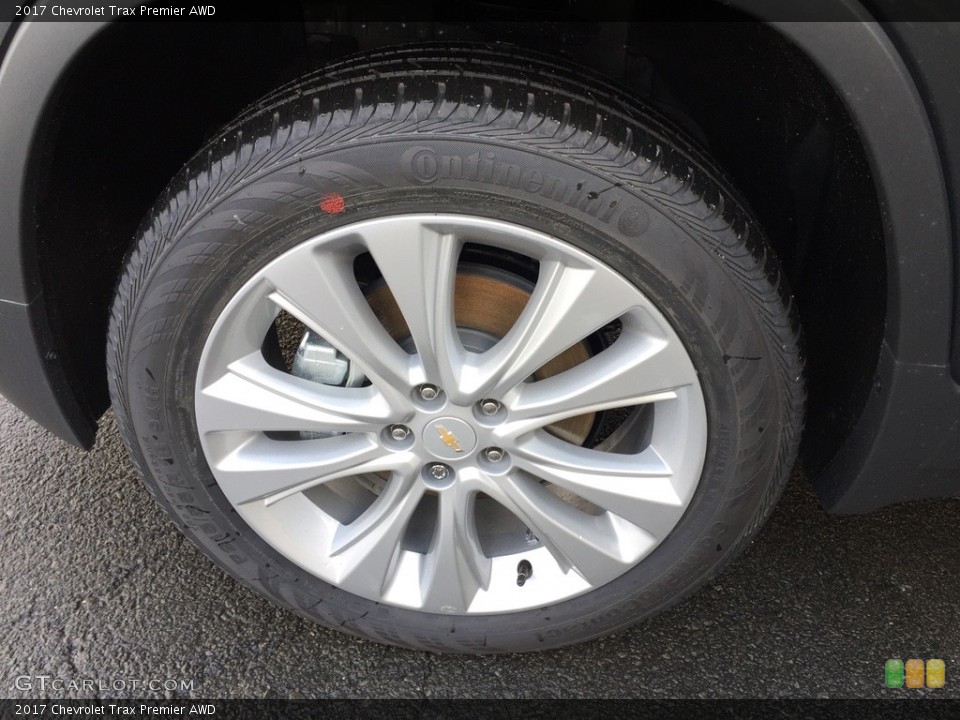 2017 Chevrolet Trax Premier AWD Wheel and Tire Photo #118341364