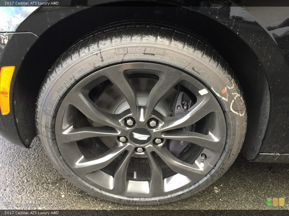 2017 Cadillac ATS Luxury AWD Wheel and Tire Photo #118350250