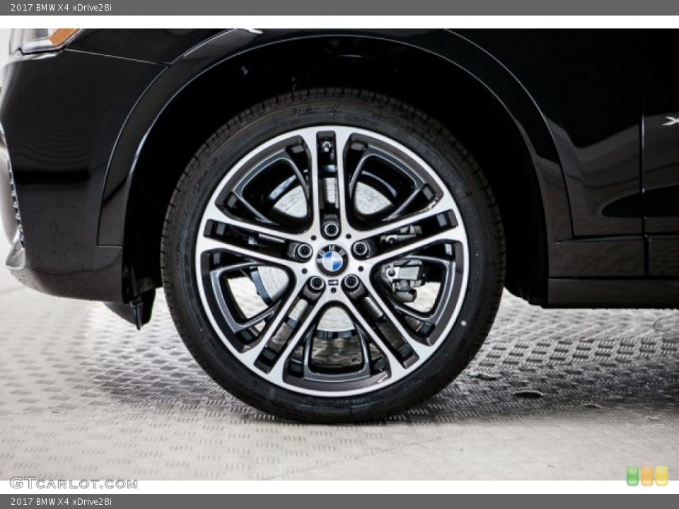 2017 BMW X4 xDrive28i Wheel and Tire Photo #118371807