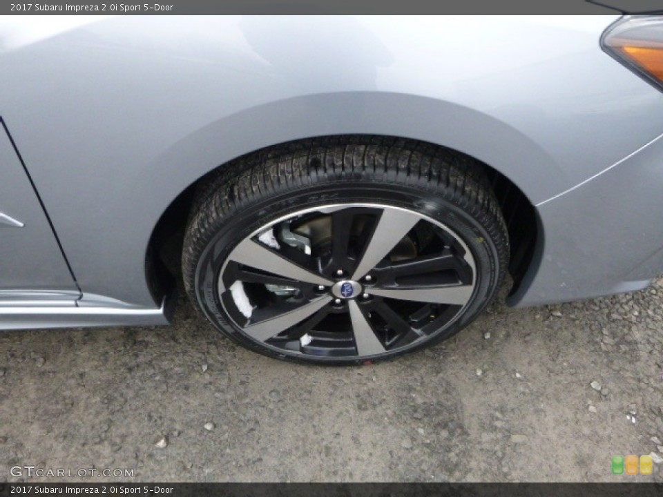 2017 Subaru Impreza 2.0i Sport 5-Door Wheel and Tire Photo #118376412