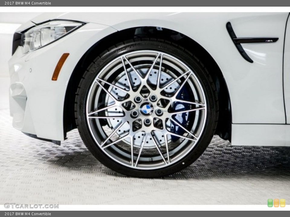 2017 BMW M4 Convertible Wheel and Tire Photo #118390789