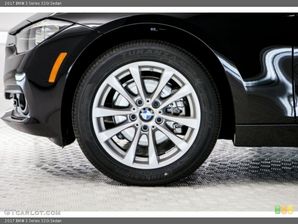 2017 BMW 3 Series 320i Sedan Wheel and Tire Photo #118390985