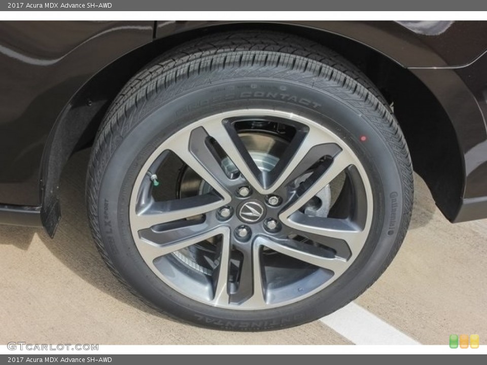 2017 Acura MDX Advance SH-AWD Wheel and Tire Photo #118396133