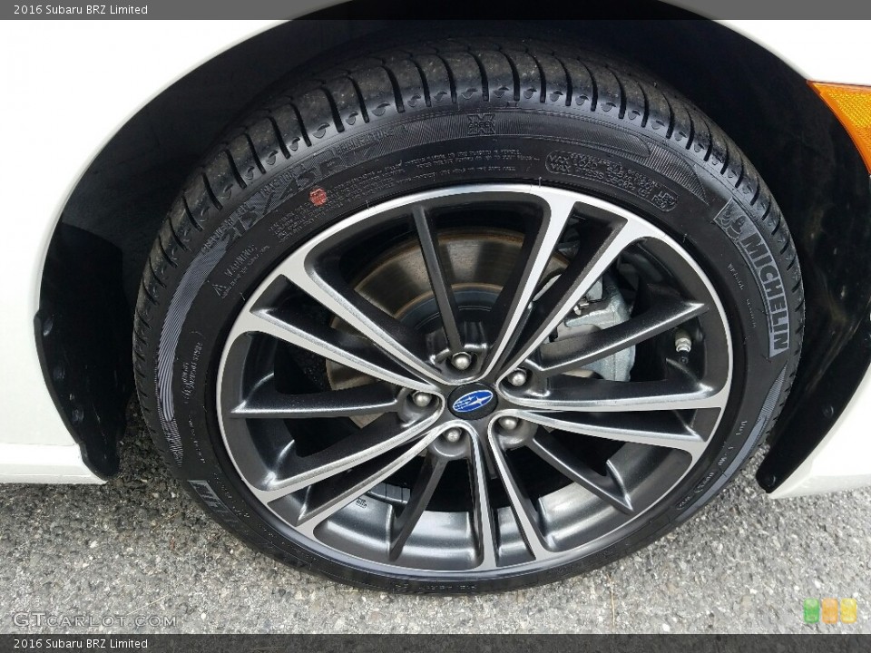 2016 Subaru BRZ Limited Wheel and Tire Photo #118402259