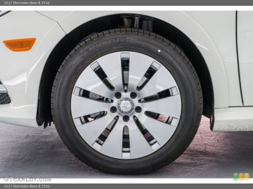 2017 Mercedes-Benz B 250e Wheel and Tire Photo #118421557