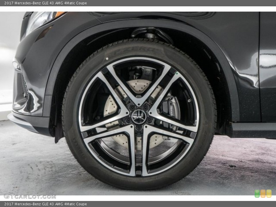 2017 Mercedes-Benz GLE 43 AMG 4Matic Coupe Wheel and Tire Photo #118422271