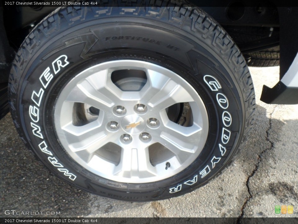 2017 Chevrolet Silverado 1500 LT Double Cab 4x4 Wheel and Tire Photo #118458193