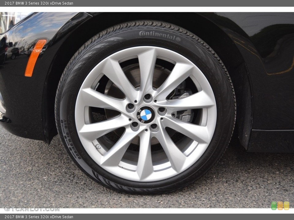 2017 BMW 3 Series 320i xDrive Sedan Wheel and Tire Photo #118473423