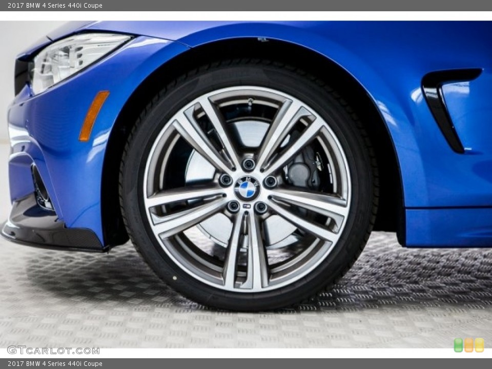 2017 BMW 4 Series 440i Coupe Wheel and Tire Photo #118486713