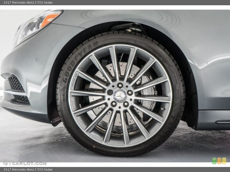 2017 Mercedes-Benz S 550 Sedan Wheel and Tire Photo #118510803