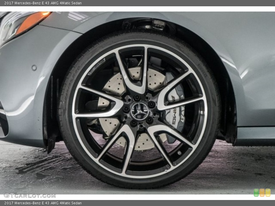 2017 Mercedes-Benz E 43 AMG 4Matic Sedan Wheel and Tire Photo #118511016