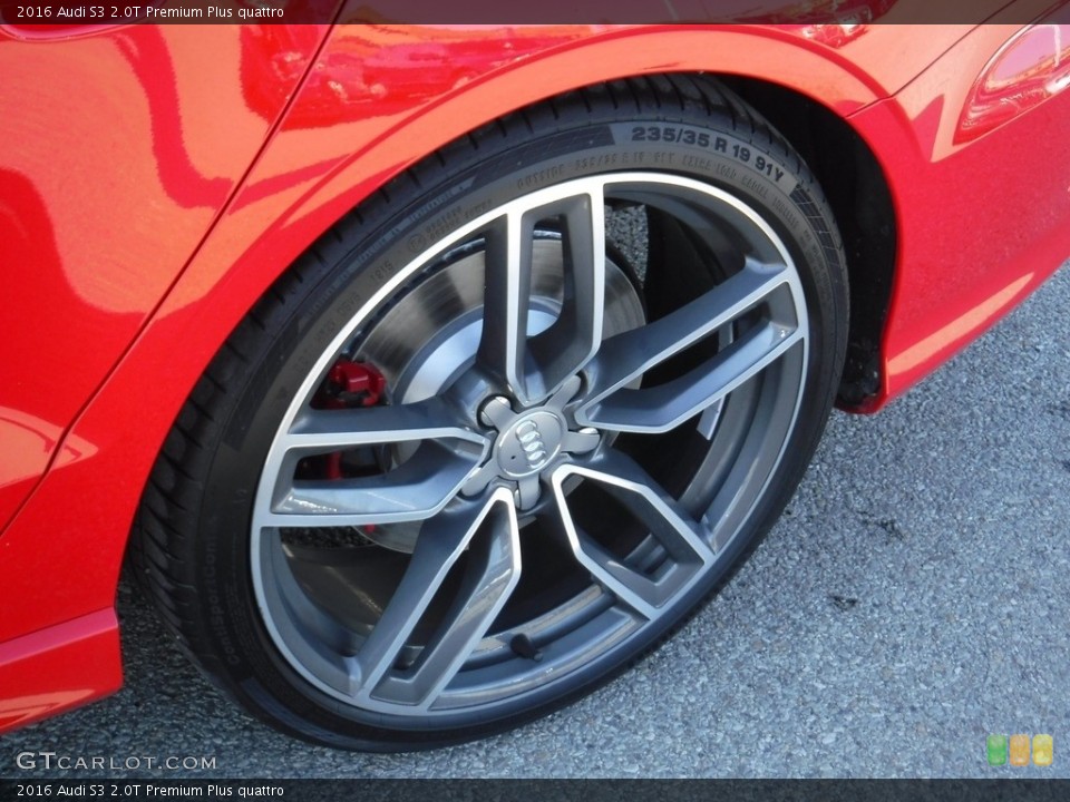 2016 Audi S3 2.0T Premium Plus quattro Wheel and Tire Photo #118529860