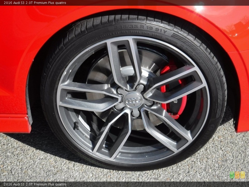 2016 Audi S3 2.0T Premium Plus quattro Wheel and Tire Photo #118530001