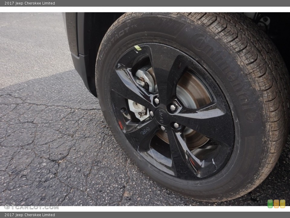 2017 Jeep Cherokee Limited Wheel and Tire Photo #118538738