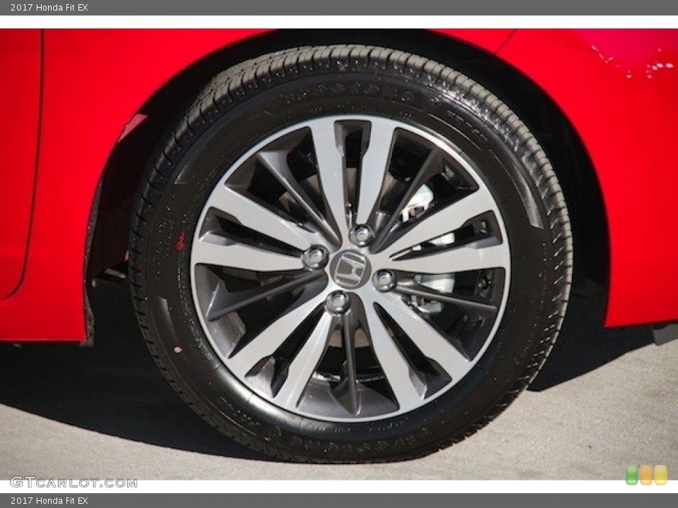 2017 Honda Fit EX Wheel and Tire Photo #118545279