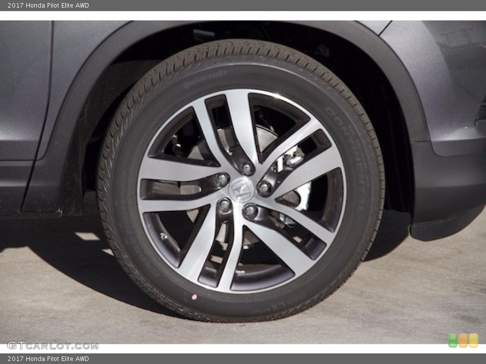 2017 Honda Pilot Elite AWD Wheel and Tire Photo #118550448
