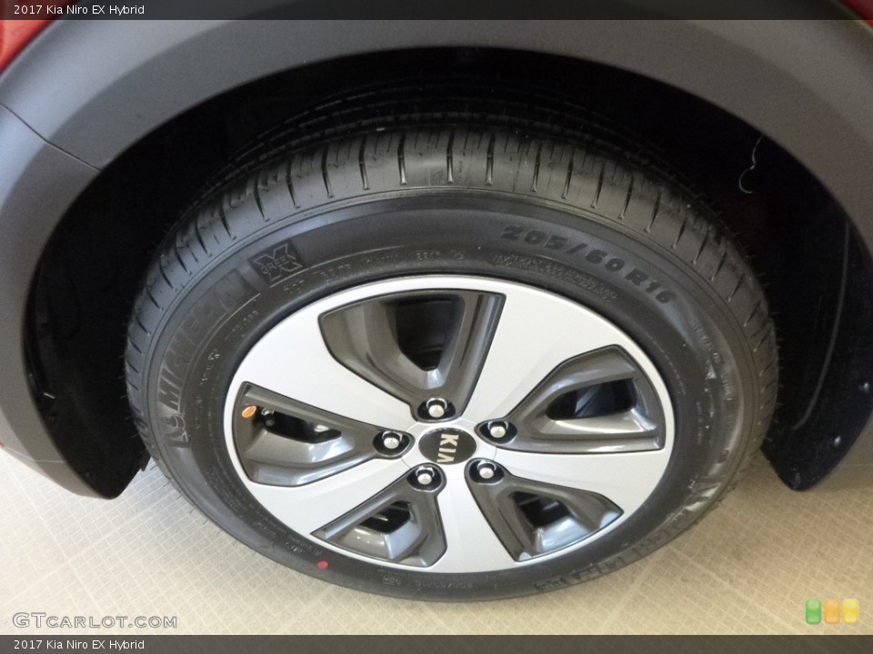 2017 Kia Niro EX Hybrid Wheel and Tire Photo #118553538