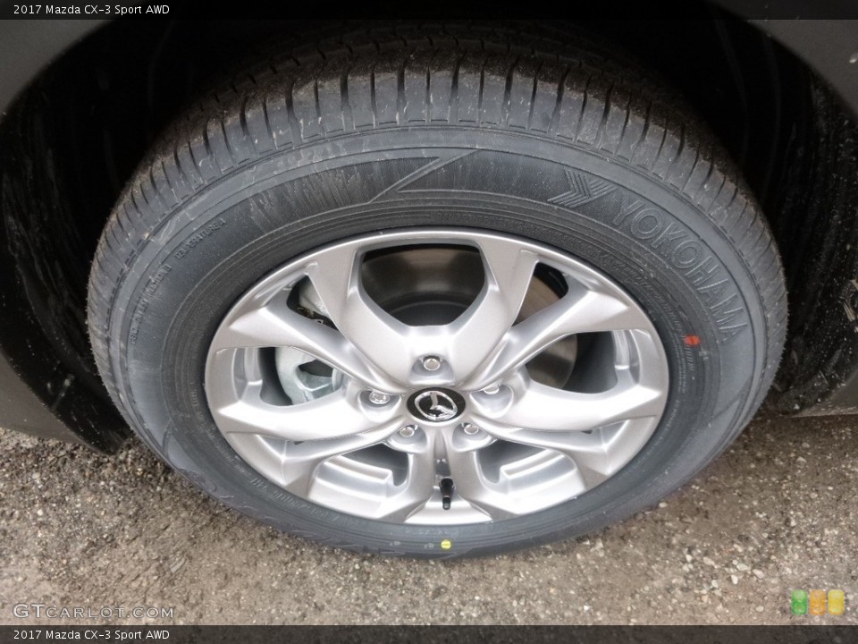 2017 Mazda CX-3 Sport AWD Wheel and Tire Photo #118587865