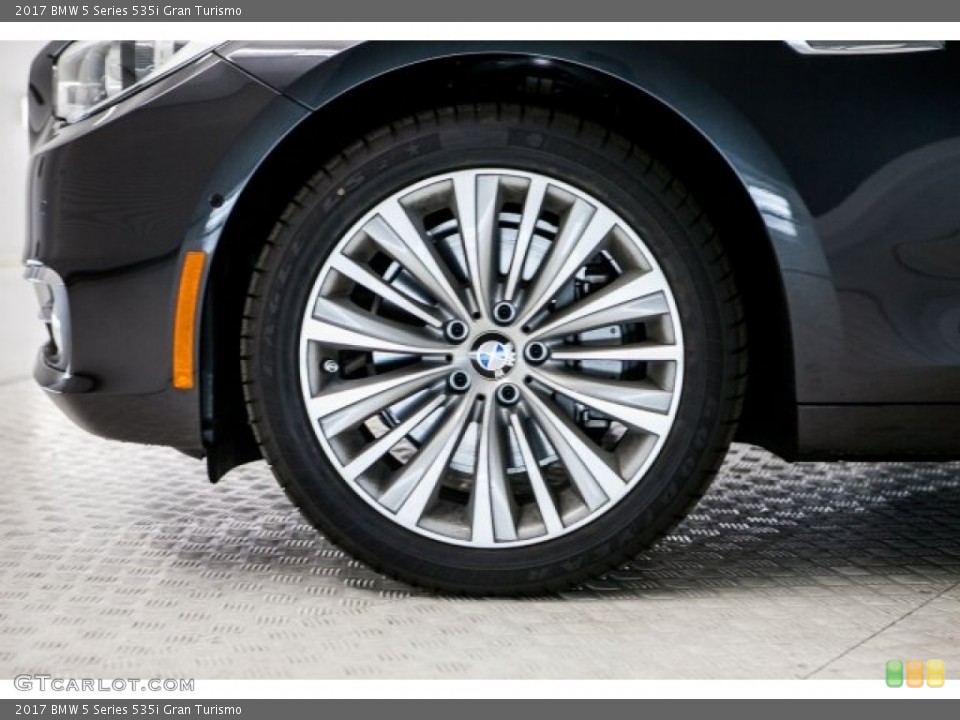 2017 BMW 5 Series 535i Gran Turismo Wheel and Tire Photo #118590052