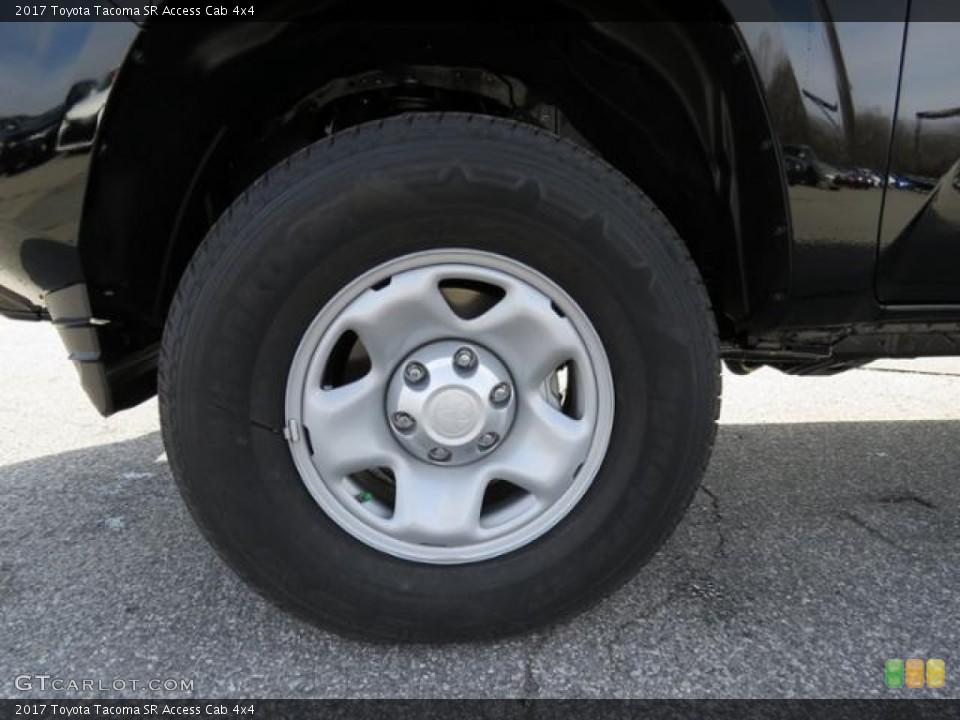 2017 Toyota Tacoma SR Access Cab 4x4 Wheel and Tire Photo #118590226