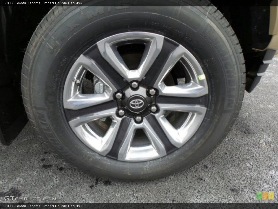 2017 Toyota Tacoma Limited Double Cab 4x4 Wheel and Tire Photo #118606251
