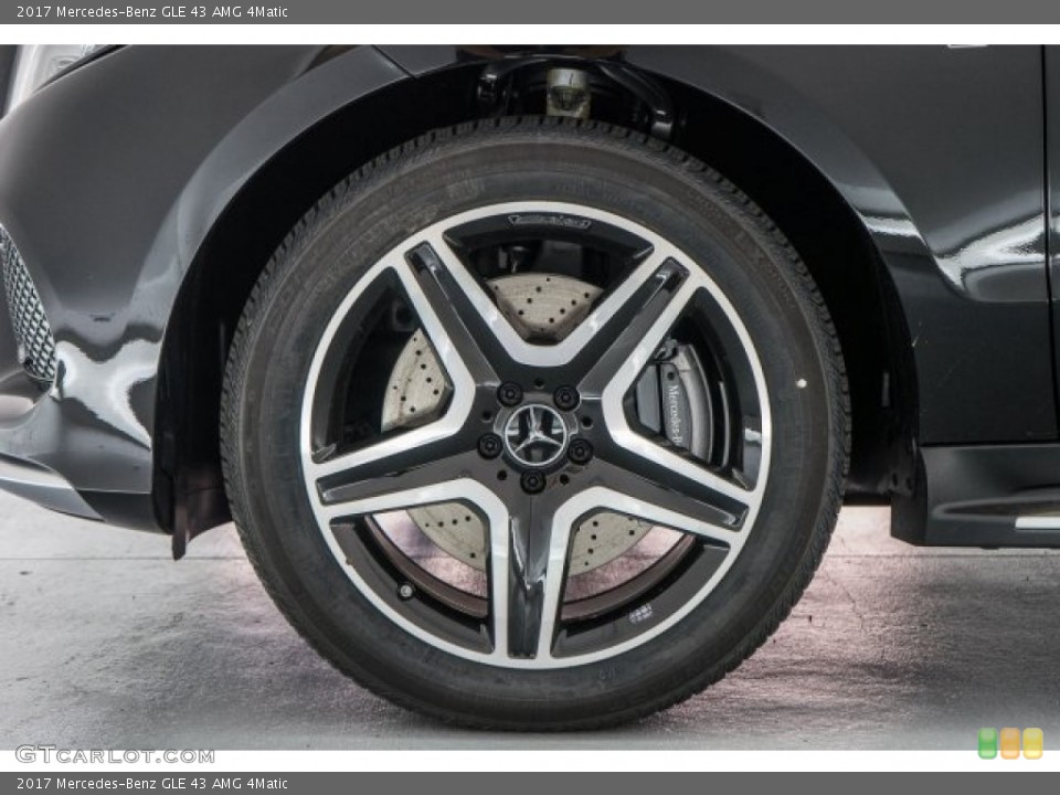 2017 Mercedes-Benz GLE 43 AMG 4Matic Wheel and Tire Photo #118608227